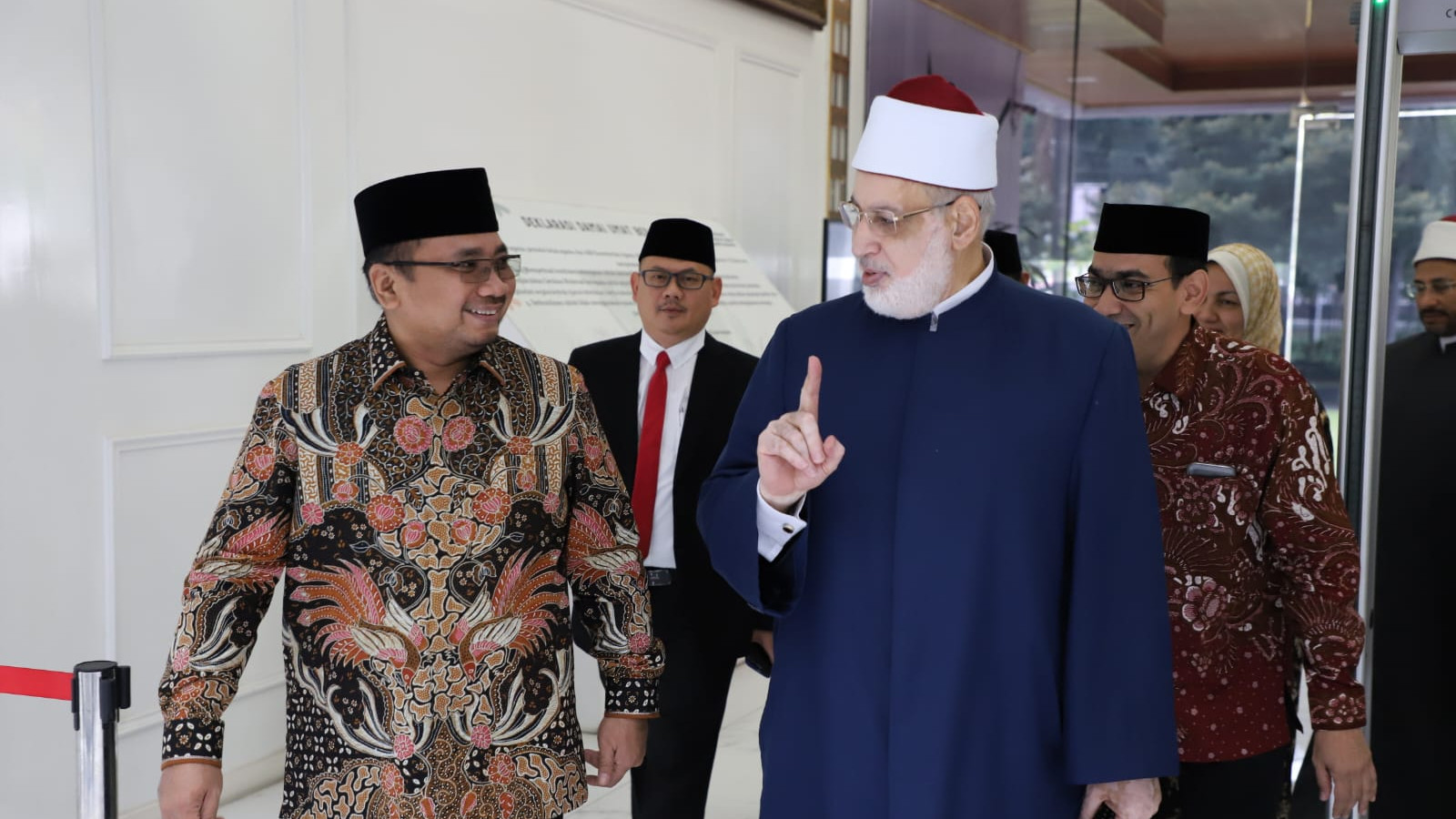 Pimpinan Al-Azhar Mesir Temui Menag, Bahas Seleksi Calon Mahasiswa Indonesia